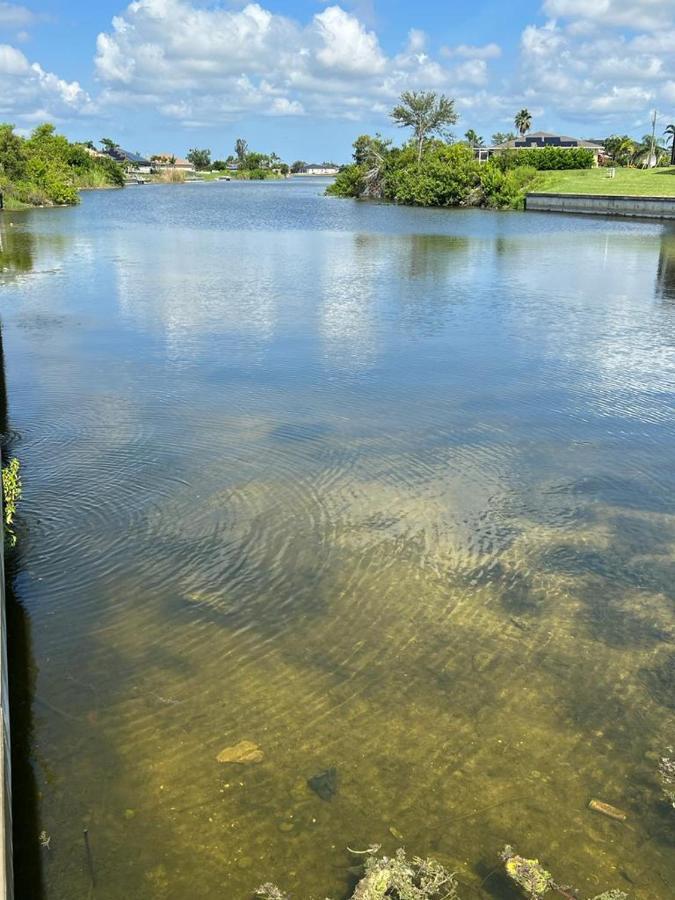 Newly Built Villa Ballerina With Heated Pool And Incredible View Into Beautiful Arrowheadcanal Cape Coral Extérieur photo